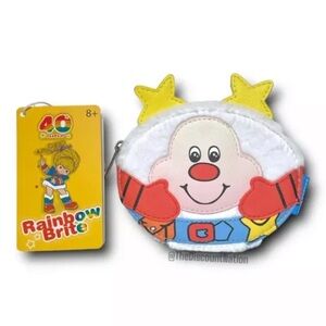 Loungefly Rainbow Brite 40th Anniversary Twink Fuzzy Coin Wallet New with Tag
